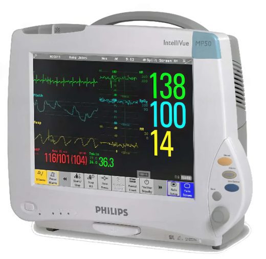 Philips Intellivue MP50 Patient Monitor