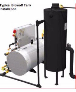 Vented Blowndown Tank 16"