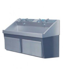 Dual Bay Flexematic Scrubsink, IR