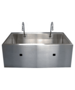 ES Series Dual Bay Economy Sink W/ Infrared Operated Water
