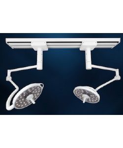 Nuvo/Medical Illumination Shuttle Track Dual Trolley