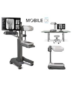 Refurbished OrthoScan Mobile DI with Accessory Cart and Carrying Case