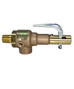 Safety Relief Valve 1/2 x 3/4 50 PSI