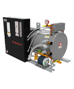 120 KW, 480V Steam Generator with Condensate Return Tank