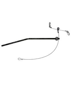 Carter bent traction arm assembly