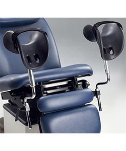 Midmark Standard Knee Crutch System for 625 tables, includes brackets, PAIR