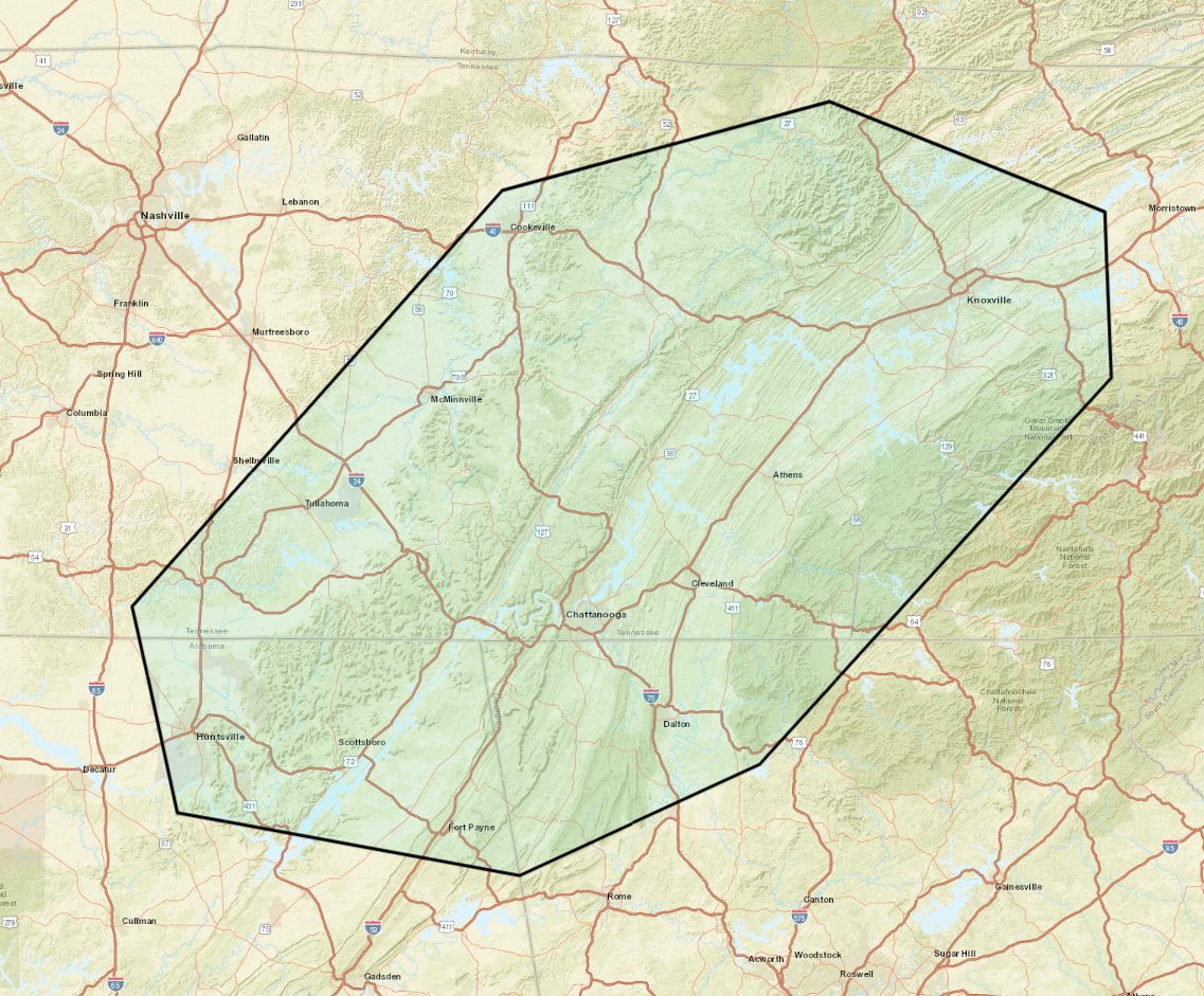 Auxo Medical | East Tennessee Service Area