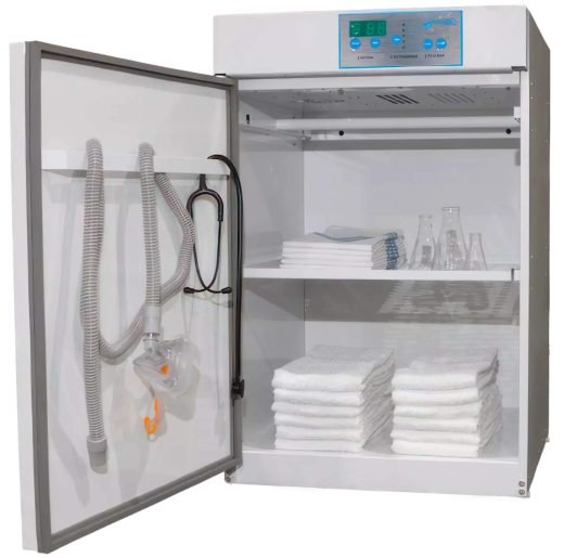 Staber Powder Coat White Countertop Solid Door Instrument Drying Cabinet