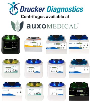 Drucker Diagnostic Centrifuges Available at Auxo Medical