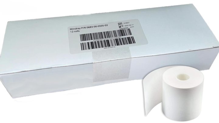 Mindray Patient Monitor Thermal Printer Paper Box of 12
