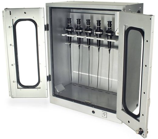 Harloff ENT Scope Drying Cabinet - open