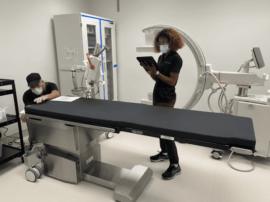 Surgical Table Maintenance and Repair