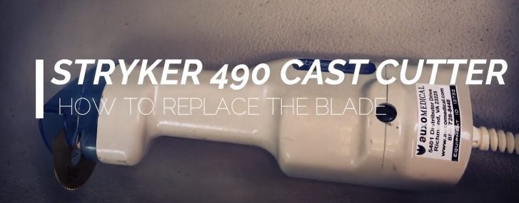 Stryker 940 Cast Cutter Blade Change