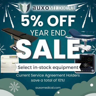 5 percent off year end sale - Auxo Medical