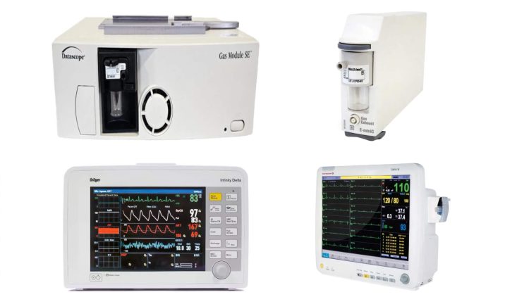 Anesthesia Monitors and Gas Modules
