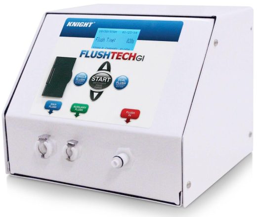 Flush Tech Endoscope and lumened instrument flushing system