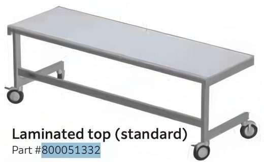 Fuji Laminate Top Fixed Height X-ray Table