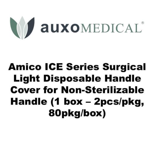 Amico ICE Series Surgical Light Disposable Handle Cover for Non-Sterilizable Handle (1 box – 2pcs_pkg, 80pkg_box)