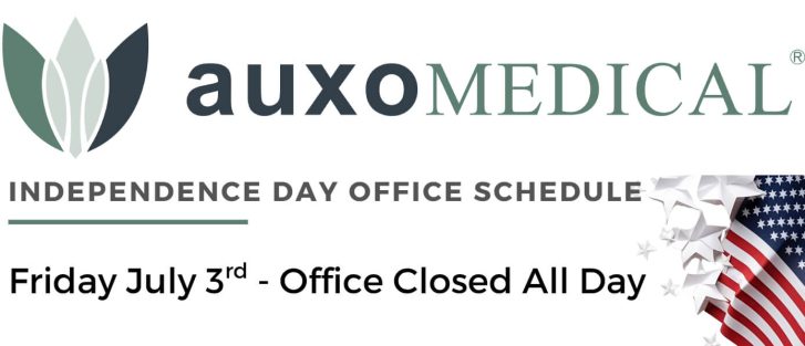 Auxo Medical Independence Day Schedule - 2026