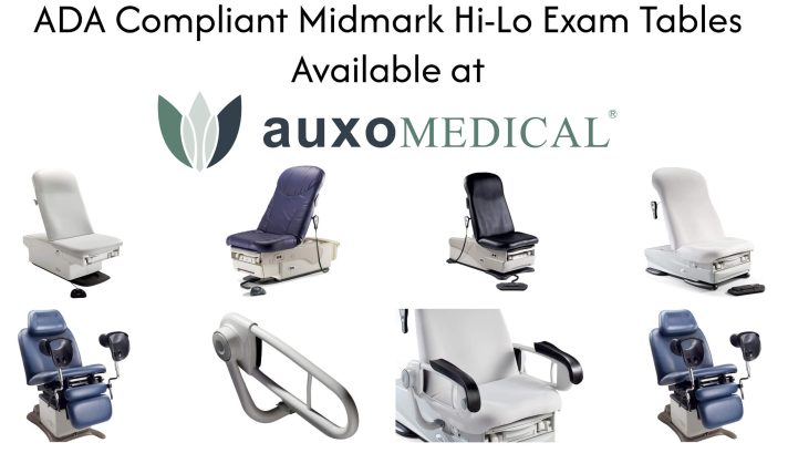 ADA Compliant Midmark Hi-Lo Exam Tables Available at Auxo Medical