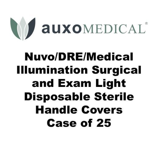 Nuvo/DRE/Medical Illumination Surgical and Exam Light Disposable Sterile Handle Covers Case of 25