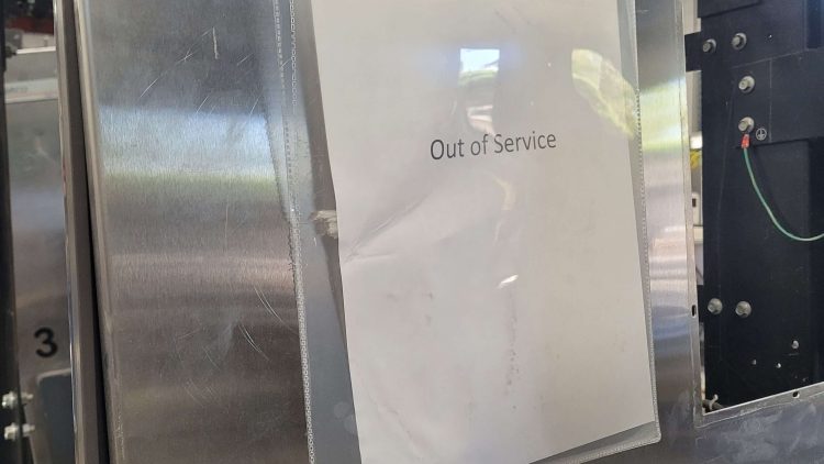 Out Of Service Steris Steam Sterilizer