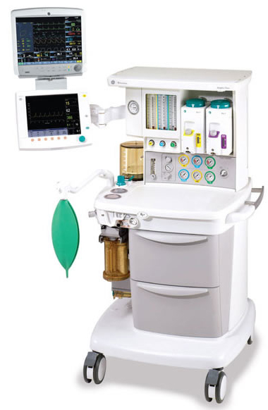 GE Aespire Ventilator View