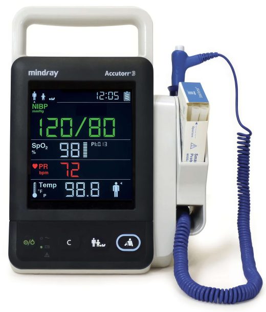 Mindray Accutorr 3 Vital Signs Monitor