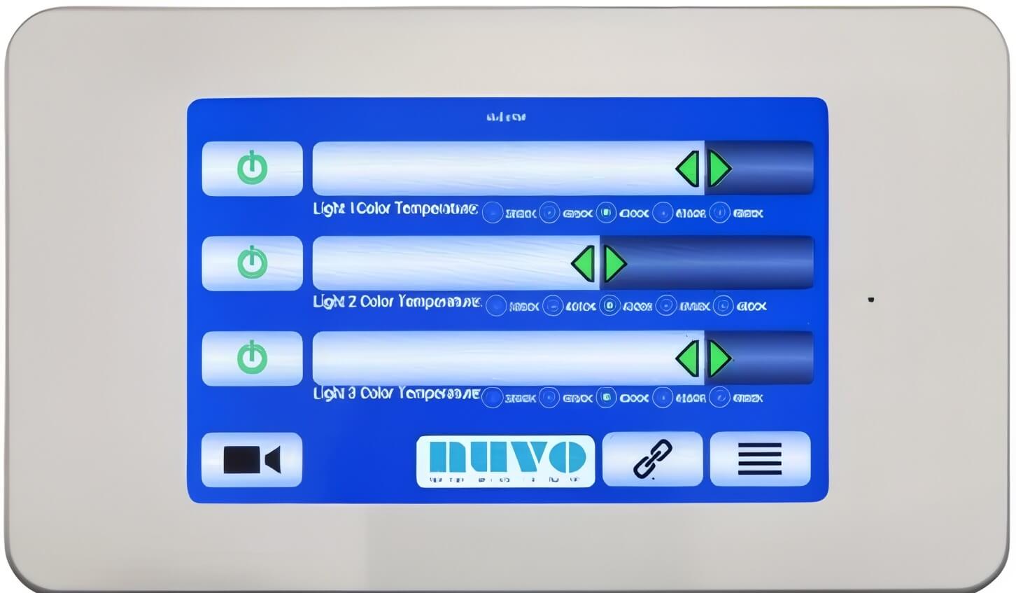 Nuvo Vu OR Lighting Touch Screen Tablet Control