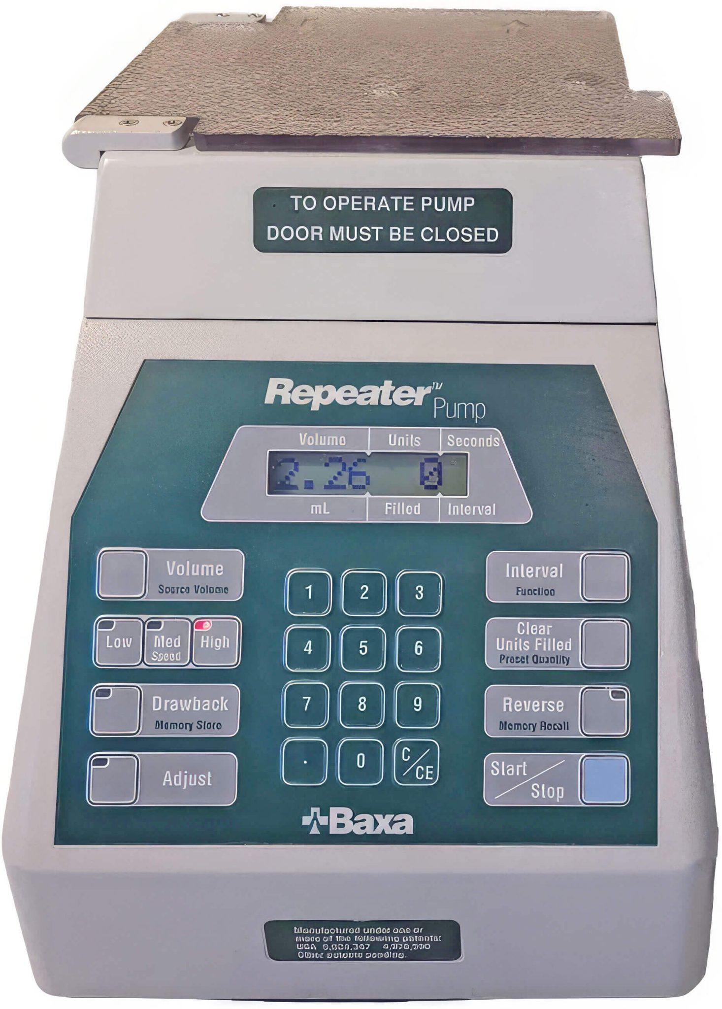Baxa Repeater Pump Infusion and Syringe Pumps Auxo Medical