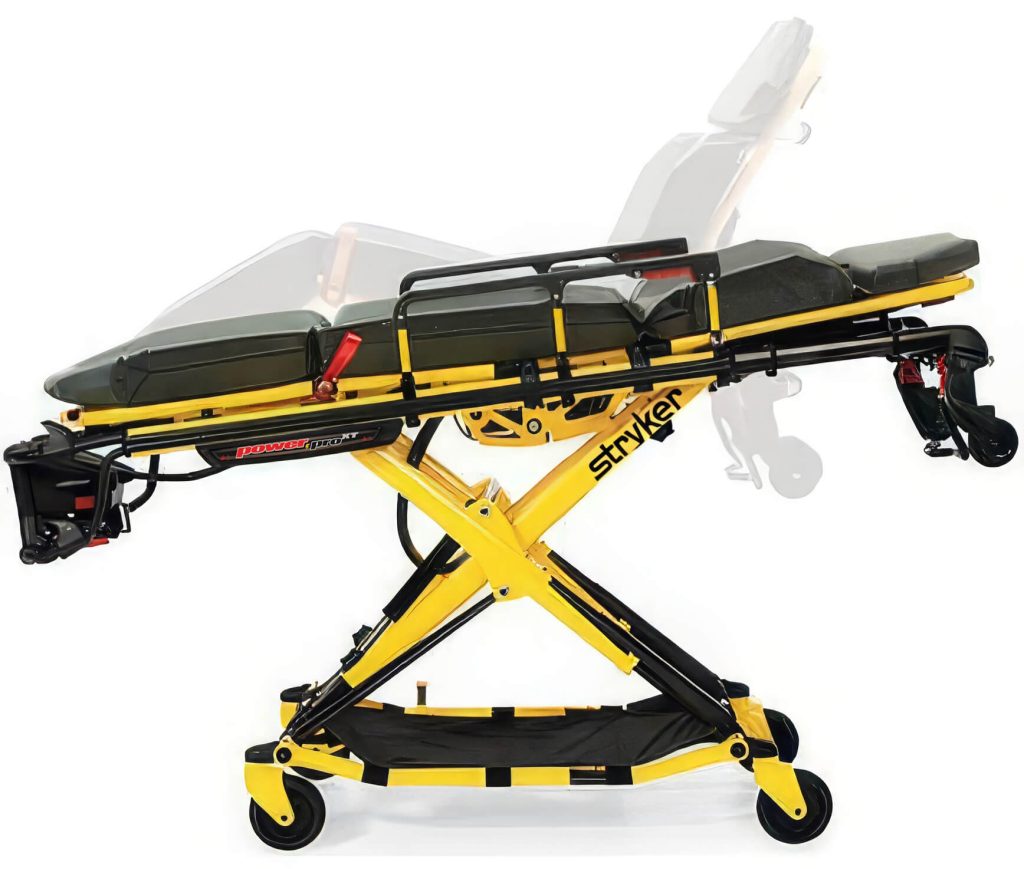 Stryker 6500 Power Pro XT Powered Cot Auxo Medical