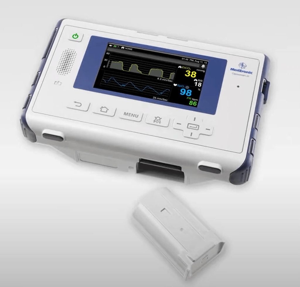 Medtronic Capnostream 35 Portable Respiratory Monitor Etco2 Capnography ...