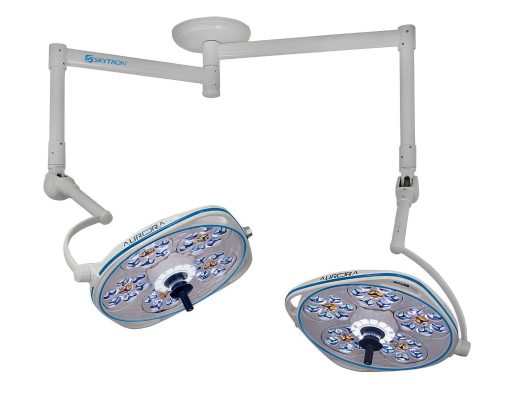 Skytron Aurora LED 2 Head Surgical Light System