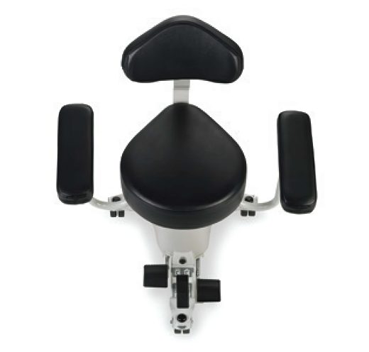 Stryker Surgistool II with teardrop style seat