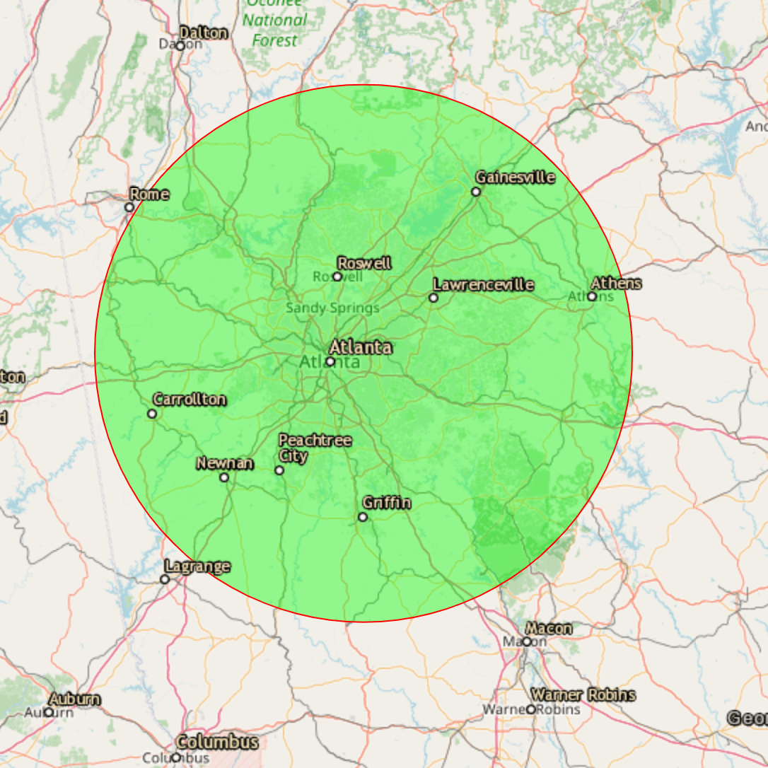 Atlanta Service Area