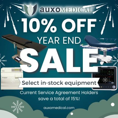 10 Percent Off Year-End Sale at Auxo Medical