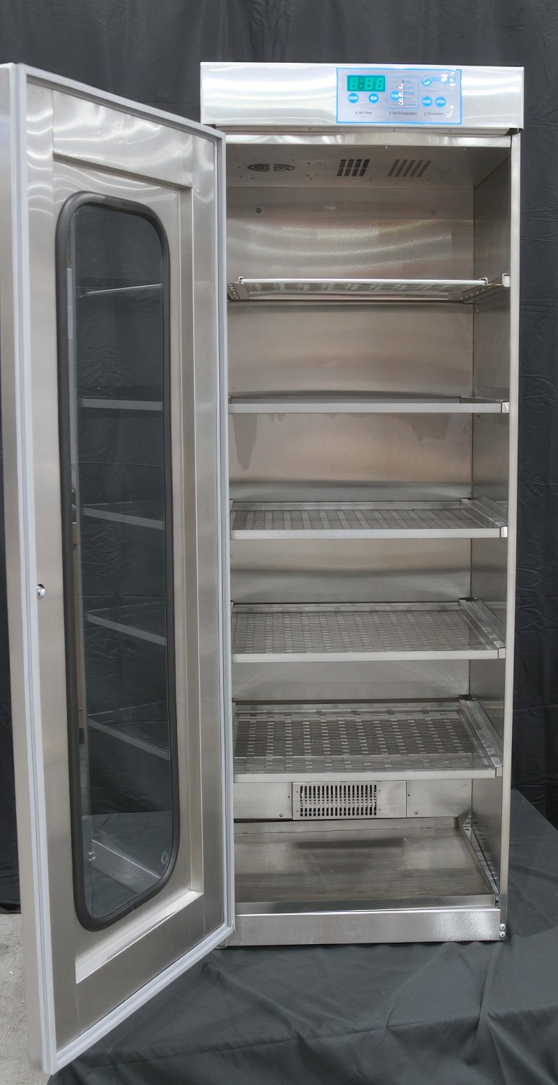 Staber Stainless Steel Full Size Single Door Medical Equipment Drying Cabinet
