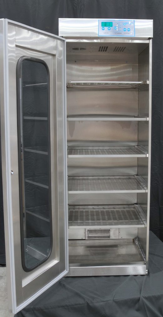 Staber Stainless Steel Full Size Single Door Medical Equipment Drying Cabinet