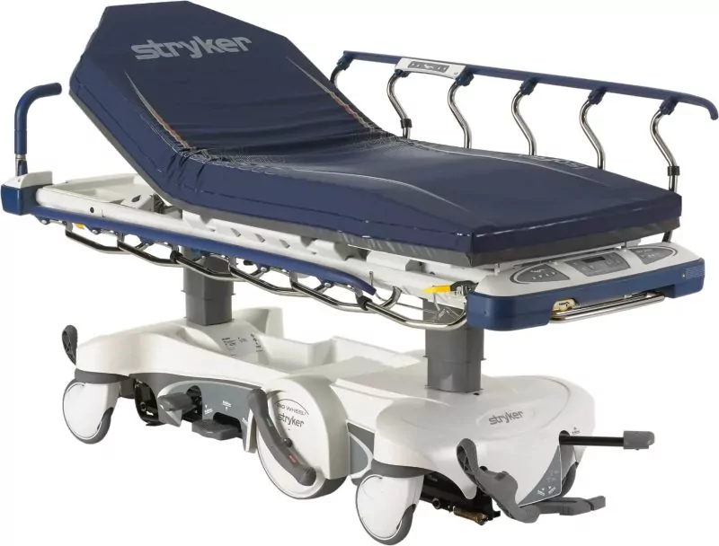 Stryker Prime Big Wheel Stretcher - S1115 | Available at Auxo Medical
