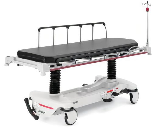 Stryker Renaissance Series Stretcher with IV pole