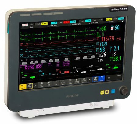 Philips IntelliVue MX700 Bedside Patient Monitor | Auxo Medical