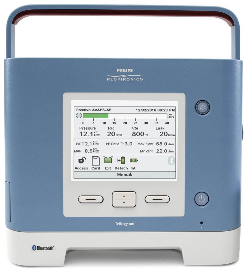 Philips Trilogy 202 Ventilator Auxo Medical
