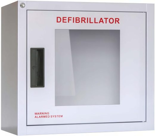 AED Wall Cabinet Small with Standard Audible Alarm