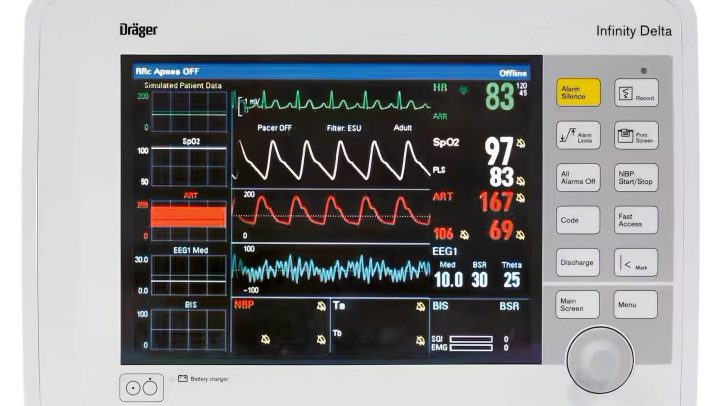 Drager Infinity Delta Patient Monitor