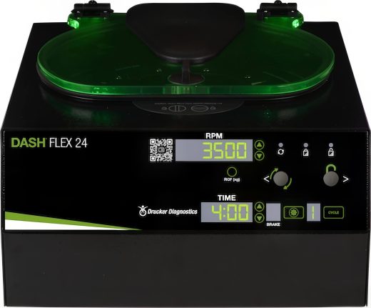 Drucker Diagnostics DASH Flex 24 Programmable STAT Centrifuge