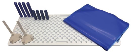 Surgical Peg Board Positioner System for Lateral Positioning 50in