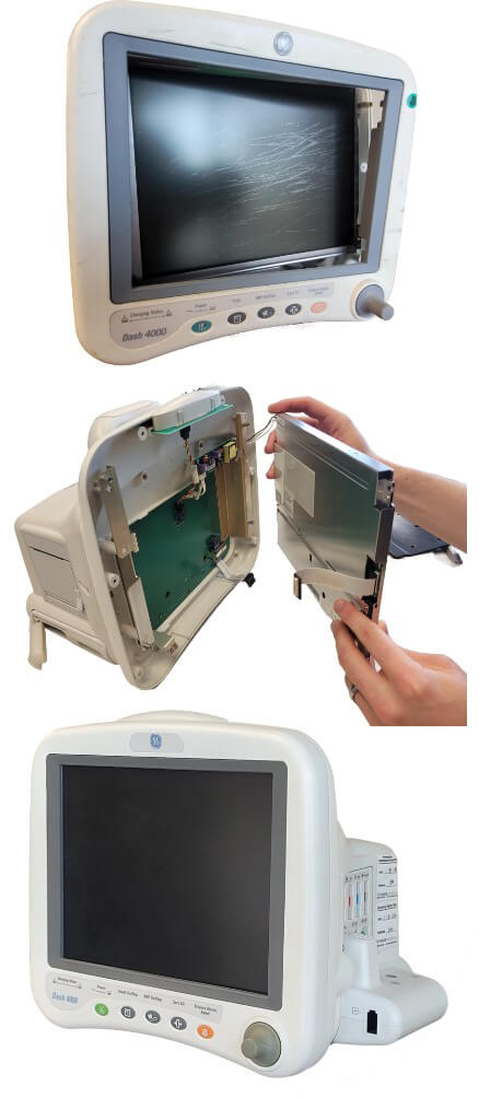 Auxo Medical Refurbishment Process - Patient Monitors