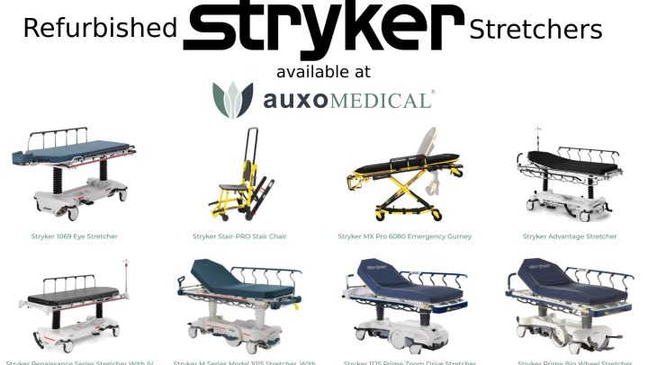 Refurbished Stryker Stretchers Available at Auxo Medical