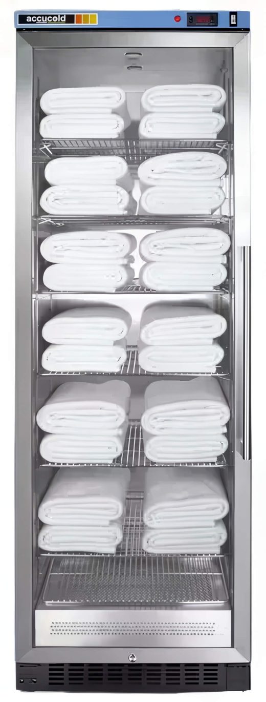 Accucold Full-Size Wide Blanket Warmer - Left Hand Door Swing - full